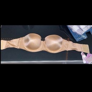 Strapless bra